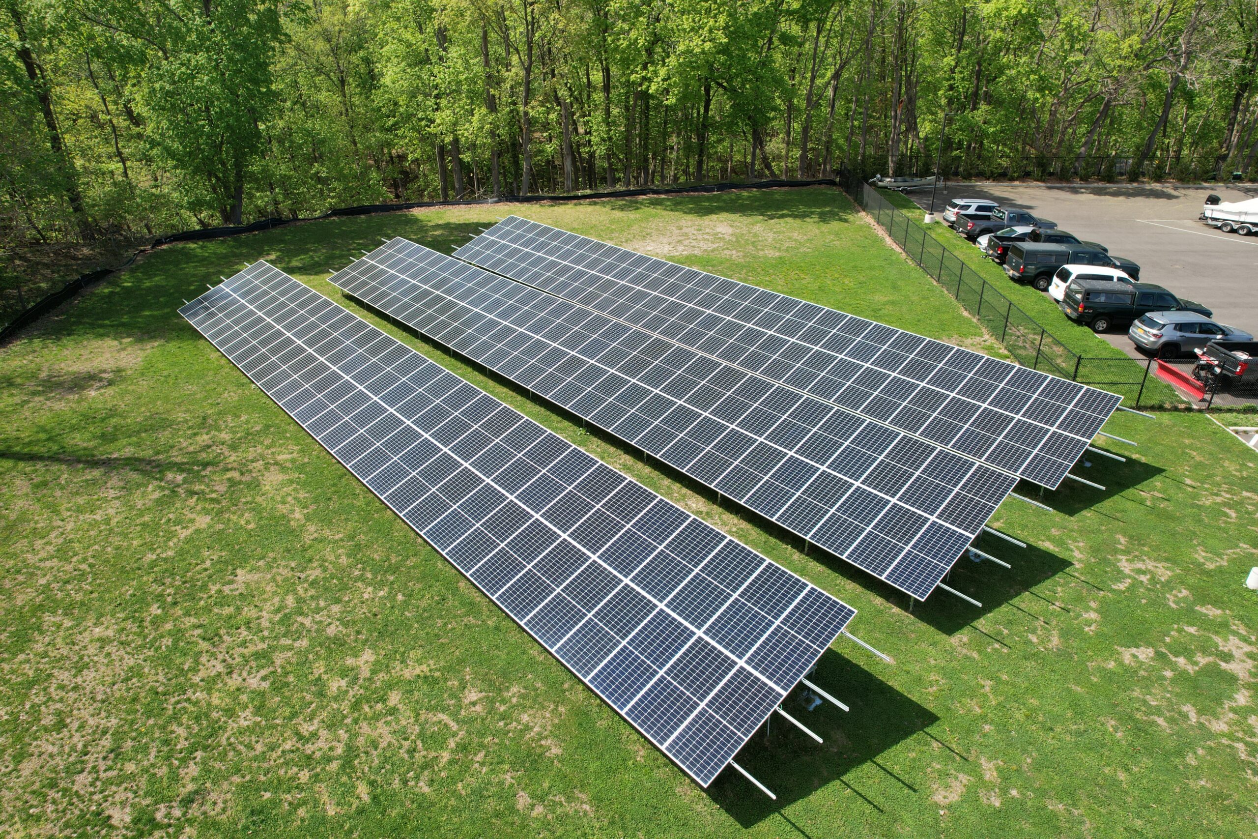 ground mounted solar energy system